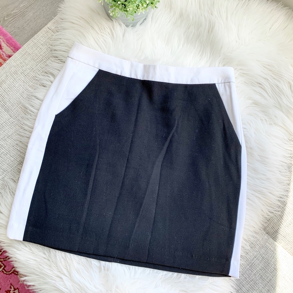 Banana Republic Black & White Mini Skirt | 4